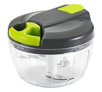 Multi-Function Manual Food Chopper Set - Handle & Cover, Vegetable Shredder, Garlic Press for Onions/Garlic/Peppers/Carrots/Gingers/Fruits, Kitchen Gift