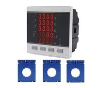 Multi-function Meter Digital Three-Phase Ammeter Voltmeter, With 3pcs CT