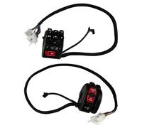 Multi Function Motorcycle Handlebar Control Assembly Metal Construction Easy Installation For Bike Modification Handlebar Assembly