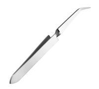 Multi-Function Nail Pincher Tweezers for Acrylic & Gel Nails, Professional Stainless Steel C-Curve Shaping Clip for Pinching, Sculpting, Picking Up Nail Tips