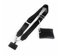 Multi-Function Phone Lanyard with Wallet - Adjustable Crossbody Strap for Hands-Free Carrying, Secure Storage for Cards & Cash (black)