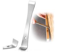 Multi-Function Pry Bar Scraper & Nail Puller, 3-in-1 Flat High Carbon Steel Tool for Home Renovation Woodworking Beekeeping Gear