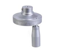 Multi-function rotary hand wheel made of sandblasted aluminum for grinding machine with a diameter of 50 mm with precise carving