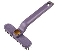 Multi-Function Rotating Crevice Cleaning Brush,360 Degree No Dead Corners Household Cleaner Tool,Hard Bristle Gap Cleaner Brush for Kitchen Bathroom (Purple,1)