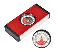 Multi-Function Slope Protractor Angle Measuring Tool with Magnetic Tilt Level Meter, Aluminum Alloy + ABS Construction for Precise Inclination Measurement in Civil Engineering and DIY Projects