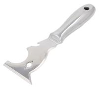 Multi-Function Spackle Knife - Stainless Steel Blade Paint Scraper with Comfortable Grip for Wall Preparation and Repair