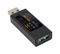 Multi-Function Tester USB Power Meter Voltmeter Ammeter, KWS-MX23 for CHARGER Performance Analyzer,16-bit for ADC, USB for CHARGER Performance Analyzer