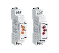 Multi-Function Time Relay Din Rail 220V 10 Groups of Set Range 0.1s-10 Days