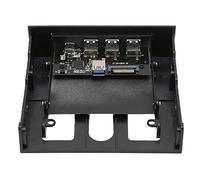 Multi-Function USB 3.0 Hub USB Front Panel Adapter Front Panel Media Dashboard SATA 3.5in 5.25in USB1.1 USB2.0 Hot Swap PC Expansion Board for Computer Case