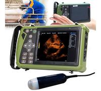 Multi-Function Veterinary Ultrasound Scanner Machine, B-Ultrasound Scanner for Farm Animals Pig Goat Pregnancy with 3.5MHz Mechanical Probe for Farm Animals(Convex Array Probe)