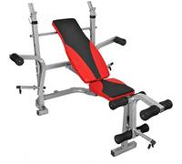 Multi Function Weight Bench with Leg Developer & Chest Fly Station Adjustable Incline Decline Bench Press for Strength Training, Bench Press, Sit Up & Full Body Fitness (Multi Functional Weight Bench)