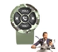 -Multi-function Wheel Control - Wireless ABS Phone Control, Vehicle Remote Control Accessories with Push Button, Waterproof Motorcycle Car Media , Convenient Hands-Free Kit for the