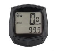 Multi Function Wired Bicycle Speedometer Backlit, Waterproof, and Compact for Easy Use