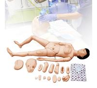 Multi-Functional 170cm PVC Anal N Mannequin - Patient Care Simulator for CPR Training, Medical Practice, and Emergency Response Skills Development.