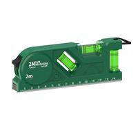 Multi-functional 3-in-1 Horizontal Tape Measure Mini Level Gauge Vertical/Horizontal/45 New ° High-Precision Ruler Measure Level