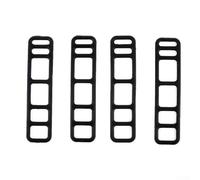 Multi Functional 4Pcs Silicone Straps For Bicycles Ideal For Attaching Lights, Water Bottles, And More(C)