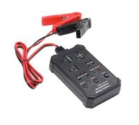 Multi-Functional 5-Seat Wireless Relay Diagnostic Tool Supporting 12V and 24V Systems for Car Truck Repair with Clear Status Indicators
