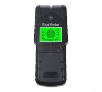 Multi-Functional 6-in-1 Wall Detector Stud Finder, Electric Wire Cable Metal Scanner with LCD Display for DIY Home Renovation(Black)