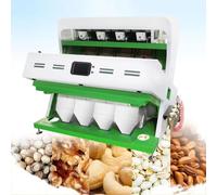 Multi-Functional AI Color Sorter: Eliminates Defects in Grains, Nuts, Seeds, Plastics - High-Speed CCD, Cloud Computing, User-Friendly