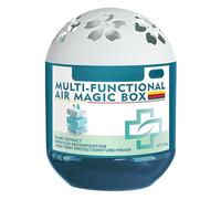 Multi-Functional Air Magic Box, Portable Air Purifier and Odor Remover, Plant Extract Gel Formula, Moisture-Proof, 120g, for Cat Litter Box, Kitchen, Shoe Rack, Closet, Car