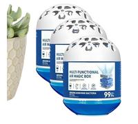 Multi-Functional Air magics Box Cleaner, 3 Pack Indoor Air Purification Dust Removal magics Box, Automatic Vacuum Airs Purifier, Silent Plant-Based Formula Dust Purifier For Home Dorm Apartment