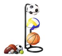 Multi-Functional Ball Storage Rack Basketball Shelf Stand & Soccer Display nizer Versatile Ball nizer for Home Garage & Playroom