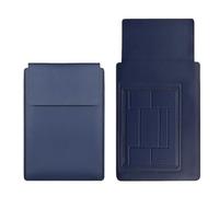 Multi Functional Bracket Heat Dissipation Laptop Inner Bag Three In One Computer Storage Foreskin Cover Suitable(Blue,15")