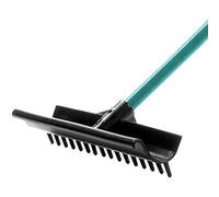 Multi-Functional Bunker Rake: The Ultimate Tool for Lawn Leveling, Sand Trap Maintenance, and Leaf Organization in Driving Ranges & Garden Yards