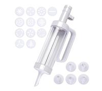 Multi-functional Cake Cream Gun Kitchen Cookie Gun Nozzle Extruder Dessert Flower Syringe Decorating Tools