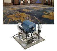 Multi-functional Carpet Cutter Trimmer, 500w Portable Flatbed Rug Trimmer with 3-Inch Blade, 15,000 Rpm for Fast Pile Removal, Adjustable Height for Levels Plush, Tufted, Woven Rugs