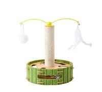 Multi-functional cat toys balls, teaser sticks, self-entertainment gadgets, feathered,scratch posts, wear-resistant turntable balls Cat fighting stick (Circular pillar)
