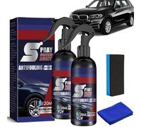 Multi-Functional Coating Renewal Agent, High Protection Quick Car Coating Spray, Nano Car Scratch Repair Spray, Fast-Acting Anti Dirt, Plastic Parts Refurbish Agent (2 Pcs)