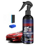 Multi-functional Coating Renewal Agent,Plastic Parts Refurbish Wax,3 in 1 High Protection Quick Car Coating Agent Spray,Fast-Acting Coating Spray