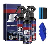 Multi-Functional Coating Renewal Agent Spray, 3 in 1 Ceramic Cars Coating Spray, Cars Fast Acting-Coat-Sprays, Waterless Cars Wash, Nanotechnology (3PC)