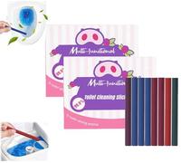 Multi-functional Concentrated Toilet Cleaning Sticks,Cleaner Bowl Freshener Perfume Stick,Automatic Long-Lasting Freshness
