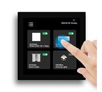 Multi-Functional Control Panel,Smart Home Control Panel,Touch Switch, Smart Home In-wall Intelligent Scenes Switch