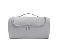 Multi-Functional Cosmetic Bag Men Women Travel Outdoor Hanging Toiletry Organizer Bag Multicolor(Light Grey)