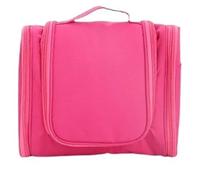 Multi-Functional Cosmetic Bag Unisex Travel Hanging Toiletry Bag Pack of 2 Multicolor(Pink-2pcs)