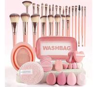 Multi-functional Cosmetic Brush Set - 46-Piece Facial Makeup Accessories & Eye Application Kit, Foundation Makeup Brush Kit Eye and Face Make up Brushes & Tools
