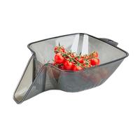 Multi Functional Drain Basket, Drain Basket Funnel for Kitchen Sink, Large Capacity Vegetable Washing Basket with Drain Filter, Fruit Cleaning Bowl with Strainer, Drainer for Food Fruits Pasta