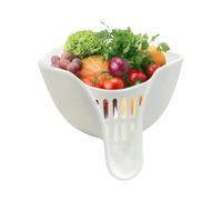 Multi Functional Drain Basket - Draining | Food-Grade,Vegetable Filter Bowl Fruit Filter Basket Draining Bowl for Potatoes Beans Carrots Fruits Over The Sink Vegetables