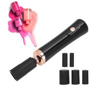 Multi Functional Electric Nail Polish Shaker, Portable Eyelash Glue Mixer, Black