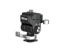 Multi-functional Field Monitor Mount 1/4" Screw n NATO Rail to Cold Shoe Nitze N54-S1 for DLSR Camera Cage Rig
