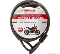 Multi-Functional Flexible Steel Cable Bike Lock Motorcycle Secure Strong 4600mm