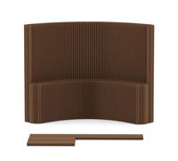 Multi-Functional Foldable Partition Screen, Room Divider Privacy Screen, Multi-purpose Kraft Paper Folding Room Divider, for Living Rooms Offices Beauty Salons (H2L3)
