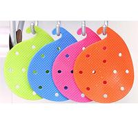 Multi-Functional Fruit & Vegetable Cleaning Brush, Durable Kitchen Produce Scrubber with Ergonomic Grip for Potatoes, Carrots & Apples - Assorted Colours