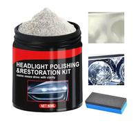 Multi-functional Glass Polishing Powder, 80ml Car Headlight Polishing Powder,quick Solution To Yellowing, Oxidation And Haze Problems,for All Car