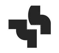 Multi Functional Hairlines Maker And Beard Line Up Tool With Accurate Measurement Stencils For Professional Barbers