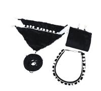 Multi-Functional Hamster Gym Set, Soft Fabric Swing, Tunnel & Hammock for Cage Space Optimization