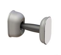 Multi Functional Heavy Duty Door Stopper No Installation Required, Great for Reducing Noise and Wind Issues (Grey)